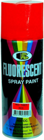 Флуоресцентная спрей краска пылающе яркая Bosny Fluorescent Spray Paint 520 мл красная