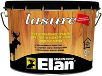 Профессиональное средство Alpa Elan Lasure 9 л бесцветное