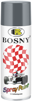 Акриловая спрей краска универсальная Bosny Spray Paint 520 мл серая №7009 Kubota