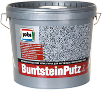 Мраморная цветная штукатурка для наружных и внутренних работ Jobi Buntsteinputz 20 кг №65