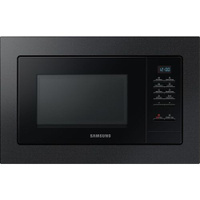 Микроволновая печь Samsung MS20A7013AB/BW, встраиваемая, 20л, 850Вт, черный
