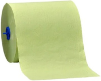 Полотенца бумажные в рулонах Tork Matic Advanced H1 150 м зеленые 2 слоя