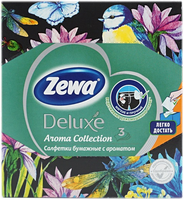 Салфетки бумажные Zewa Deluxe Aroma Collection 60 салфеток в пачке
