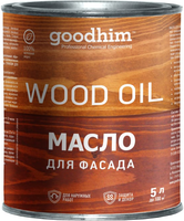 Масло для фасада Goodhim Wood Oil 5 л гранат