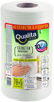 Салфетки вискозные для экспресс уборки Qualita 70 салфеток
