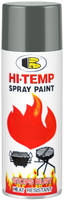 Жаростойкая спрей краска Bosny Hi Temp Spray Paint 520 мл серебряный металлик Silver Metallik
