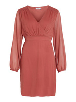 Платье VILA Maddie, темно-розовый
