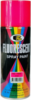 Флуоресцентная спрей краска пылающе яркая Bosny Fluorescent Spray Paint 520 мл розовая