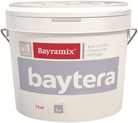 Фактурное покрытие короед Bayramix Baytera 15 кг крупная 2.5 3 мм мокрая стена