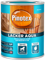 Лак на водной основе для мебели и стен Пинотекс Lacker Aqua 2.7 л матовый