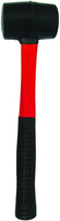 Киянка Бибер Профи 550 г 65 мм черная/красная