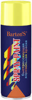 Быстросохнущая аэрозольная краска Barton's Bartons Spray Paint 520 мл желтая RAL1018