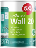 Краска для стен Vivacolor Green Line Wall 20 900 мл белая