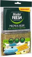 Мочалки для эмали и тефлона Master Fresh 120 мм
