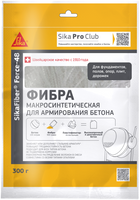 Фибра макросинтетическая для армирования бетона Sika fiber Force 48 300 г