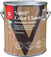 Лазурь фасадная для всех типов деревянных фасадов Тиккурила Valtti Color Classic 2.7 л