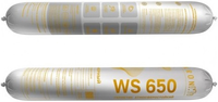Герметик атмосферостойкий силиконовый Kronbuild WS 650 600 мл