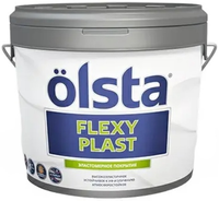 Эластомерное покрытие трещиностойкое Olsta Flexy Plast 10 л белое