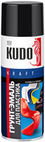 Грунт эмаль для пластика Kudo Kraft Flexible & Durable 520 мл черная