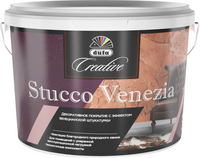 Декоративное покрытие с эффектом венецианской штукатурки Dufa Creative Stucco Venezia 15 кг