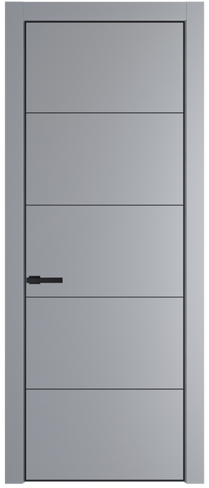 Дверь межкомнатная Profil Doors 15 PE алюминиевый молдинг 3мм