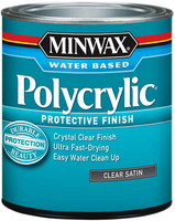 Защитное покрытие на водной основе Minwax Polycrylic Protective Finish 946 мл полуматовый