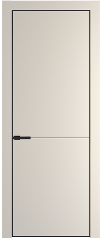 Дверь межкомнатная Profil Doors 16 PE алюминиевый молдинг 3мм