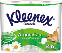 Бумага туалетная Kleenex Aroma Care Нежная Ромашка 4 рулона в упаковке