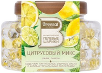 Шарики гелевые ароматические Breesal Цитрусовый Микс Лайм и Лимон 160 г