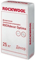 Декоративная минеральная штукатурка Rockwool Rockdecor Optima 25 кг 1.5 мм камешковая фактура шуба