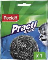 Мочалка металлическая Paclan Practi Spiro 1 мочалка