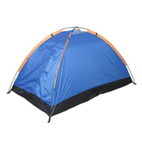 Палатка двухместная, 200х120х100 см, полиэстер, синяя