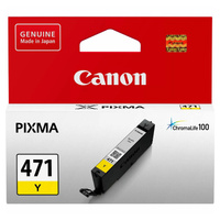 Картридж оригинальный Canon CLI-471Y, желтый