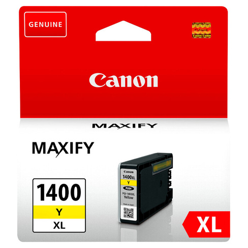 Картридж оригинальный Canon PGI-1400XLY, желтый