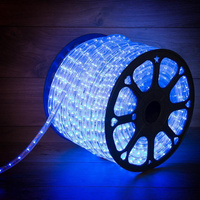 Дюралайт светодиодный уличный Neon-Night синий свет 3600 светодиодов (100 м)