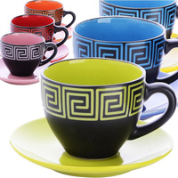 Сервиз чайный Loraine (30451) на 6 персон керамика (6 чашек 250 мл, 6 блюдец 13.7 см)