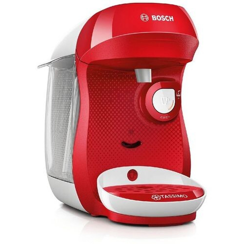 Капсульная кофеварка Bosch TAS1006, 1400Вт, цвет: красный