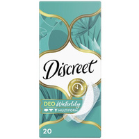 Прокладки женские гигиенические Discreet Deo Water Lily Multiform Single (20 штук в упаковке)