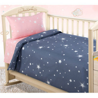 Детское постельное белье перкаль "Звездное небо"