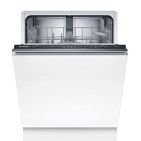 Встраиваемая посудомоечная машина Bosch Serie 2 SMV24AX04E, полноразмерная, ширина 59.8см, полновстраиваемая, загрузка 1