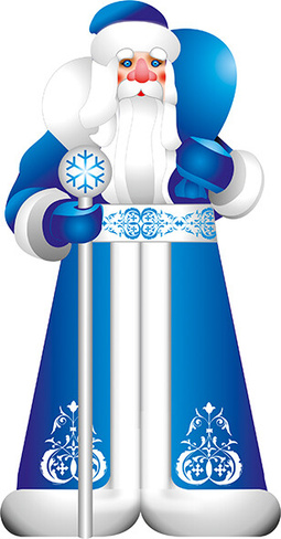 Фигура ''Дед Мороз в синем'' арт. 1956
