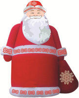 Большая надувная фигура Восточный Дед Мороз