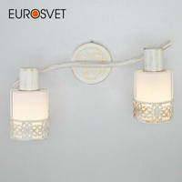 Настенный светильник Eurosvet 20025/2 белый с золотом