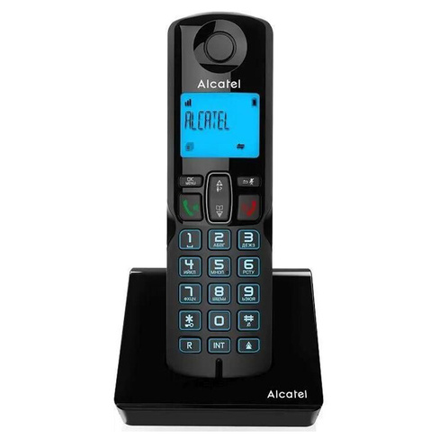 Радиотелефон Alcatel S230, черный