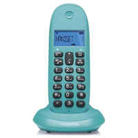 Радиотелефон Motorola C1001LB+, бирюзовый