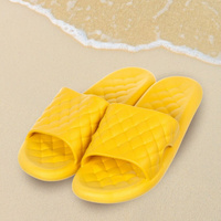 Обувь пляжная для женщин, горчичная, р. 38-39, Тартан, T2022-535