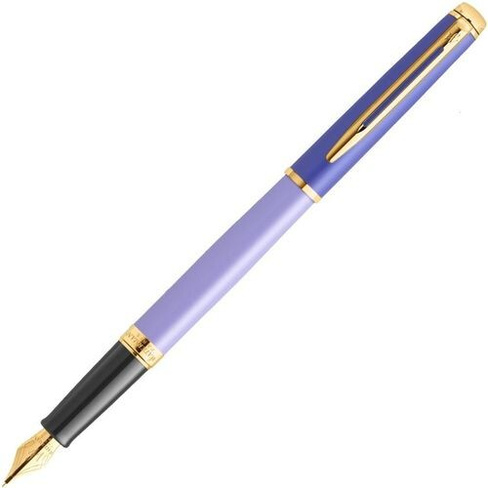 Ручка перьев. Waterman Hemisphere Colour Blocking (2179900) Purple GT F F ст. нерж./позол. чернила с