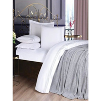 Комплект постельного белья Свадебный комплект трикотажных одеял Ozdilek Prime (7 предметов) - серый