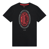 Футболка с логотипом AC Milan - взрослая, красный