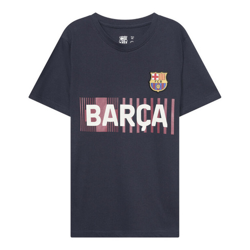 Футболка мужская FC Barcelona, темно-бирюзовый
